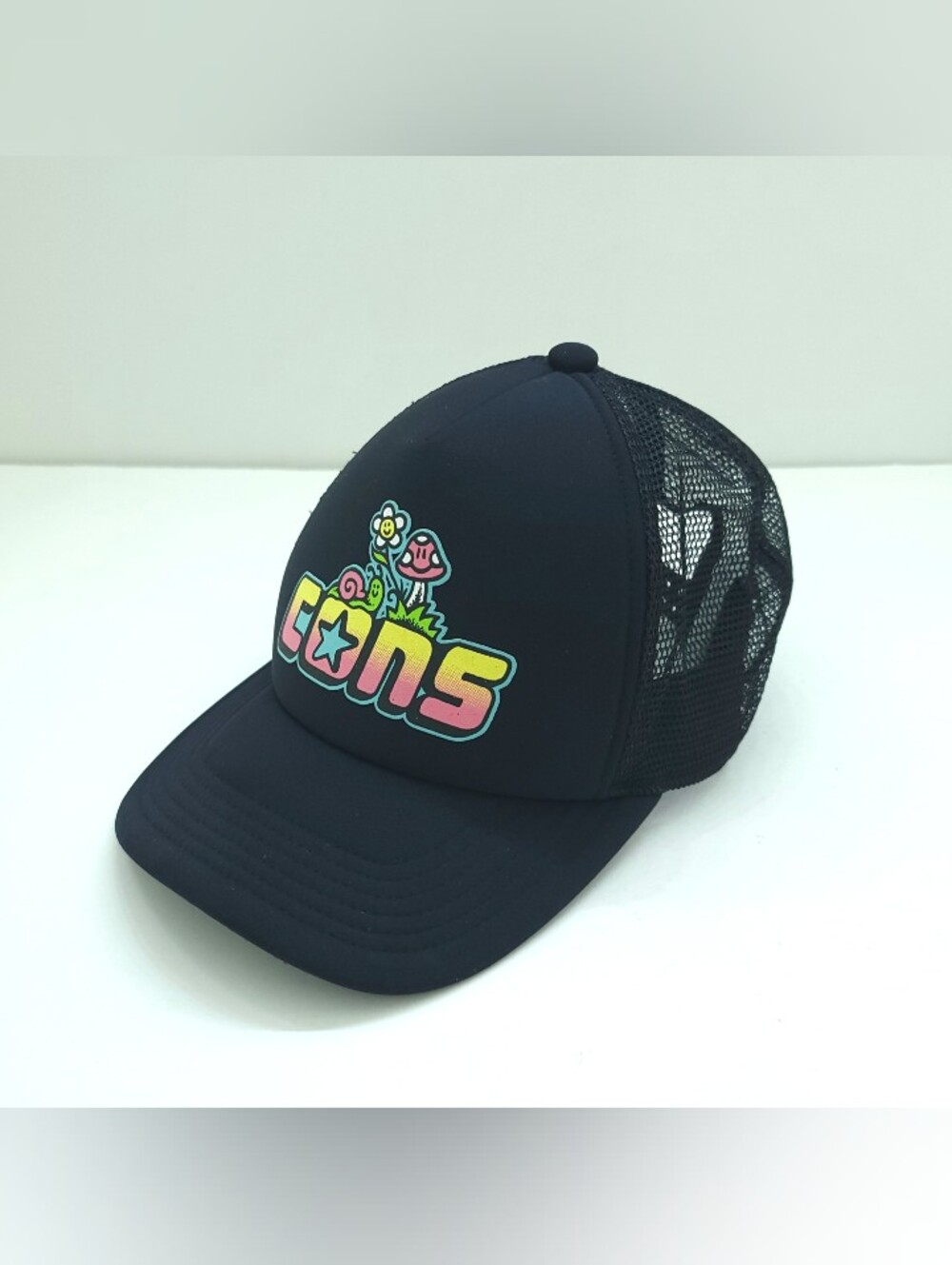 Converse Cons Trucker Hat Adult Mesh Black